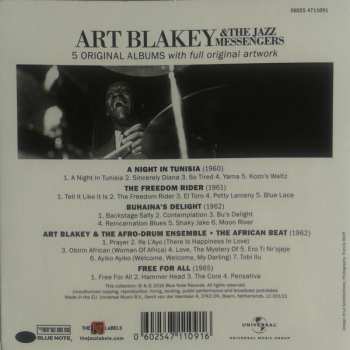 5CD/Box Set Art Blakey & The Jazz Messengers: 5 Original Albums