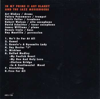 CD Art Blakey & The Jazz Messengers: In My Prime II