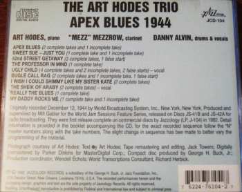 CD Art Hodes Trio: Apex Blues