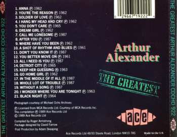 CD Arthur Alexander: The Greatest