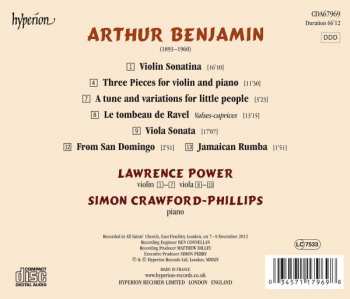 CD Arthur Benjamin: Violin Sonata / Viola Sonata