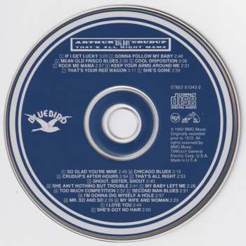 CD Arthur "Big Boy" Crudup: That's All Right Mama