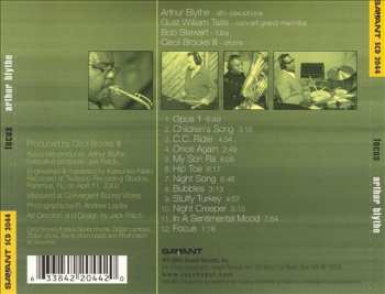 CD Arthur Blythe: Focus
