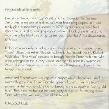 CD Arthur Brown: Faster Than The Speed Of Light