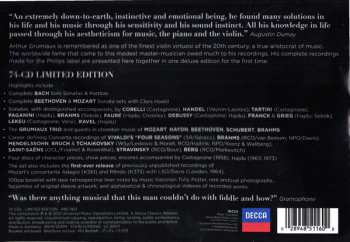 74CD/Box Set Arthur Grumiaux: Complete Philips Recordings LTD