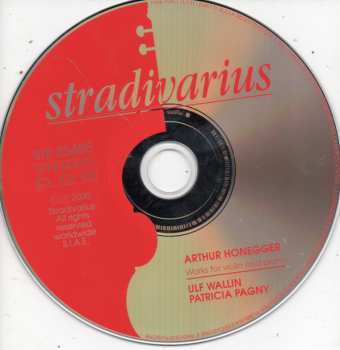 CD Arthur Honegger: Works For Violin And Piano 