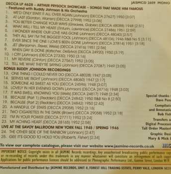 CD Arthur Prysock: They All Say I'm  The Biggest Fool