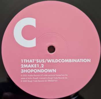 2LP Arthur Russell: Calling Out Of Context