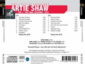 2CD Artie Shaw: The Last Recordings Vol 2, Final Sessions 1954