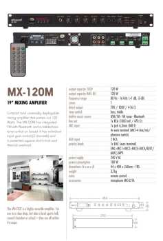 Hi-Fi ARTSOUND MX-120M