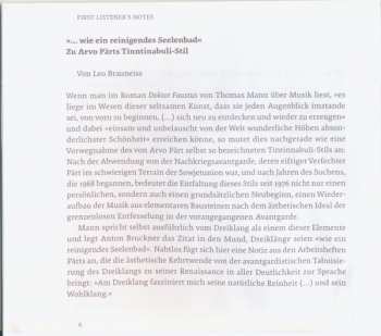 CD Arvo Pärt: Anima