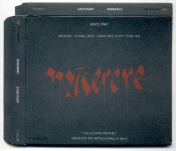 CD Arvo Pärt: Miserere