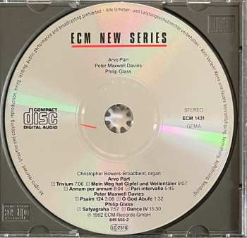 CD Philip Glass: Trivium