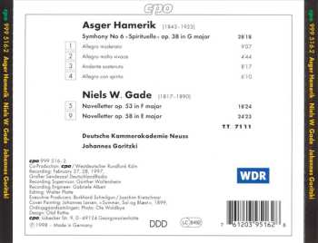 CD Niels Wilhelm Gade: Symphony No 6 / Novelletter Opp. 53 & 58