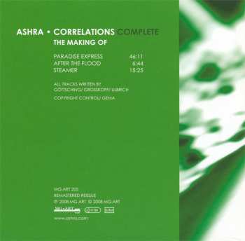 5CD/Box Set Ashra: Correlations Complete