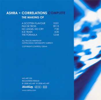 5CD/Box Set Ashra: Correlations Complete