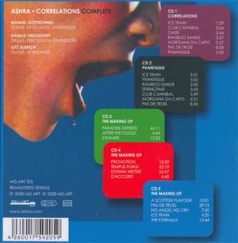 5CD/Box Set Ashra: Correlations Complete