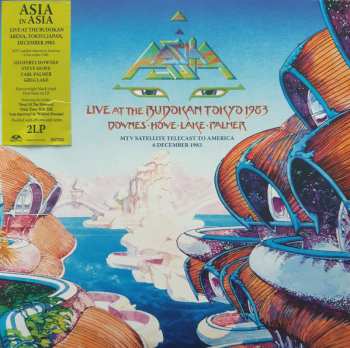 2LP Asia: Live At The Budokan Tokyo 1983 (MTV Satellite Telecast To America 6 December 1983)