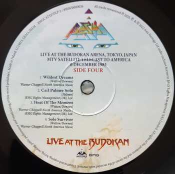 2LP Asia: Live At The Budokan Tokyo 1983 (MTV Satellite Telecast To America 6 December 1983)