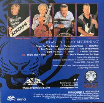 5CD/Box Set Asia: The Reunion Albums 2007-2012 Box Set