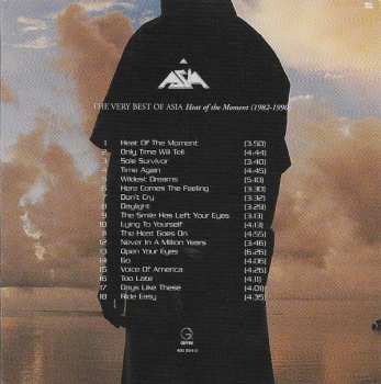 CD Asia: The Very Best Of Asia: Heat Of The Moment (1982-1990)