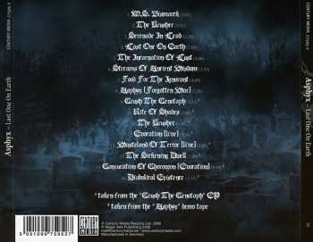 CD Asphyx: Last One On Earth