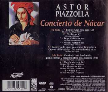 CD Astor Piazzolla: Concierto de Nácar