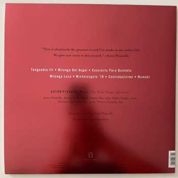 3LP/Box Set Astor Piazzolla: The American Clavé Recordings