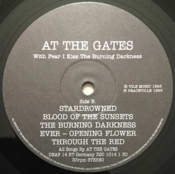 LP At The Gates: With Fear I Kiss The Burning Darkness - Clear
