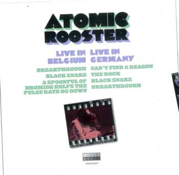 CD Atomic Rooster: Live 1972