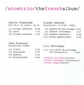 CD Atos Trio: The French Album