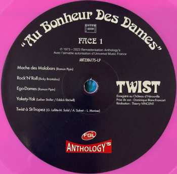 LP Au Bonheur Des Dames: Twist CLR