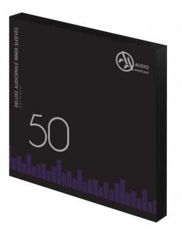 Hi-Fi Audio Anatomy Vnitřní antistatické obaly Deluxe Audiophile Černé 50ks