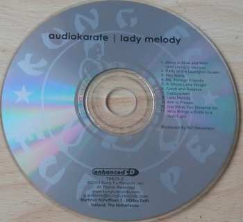 CD Audio Karate: Lady Melody