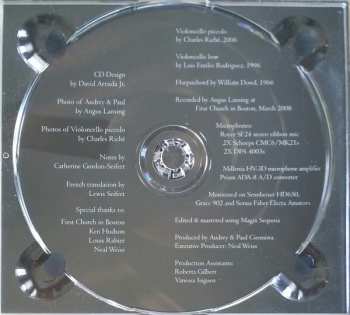 CD Paul Cienniwa: Bach: Sonatas For Viola Da Gamba