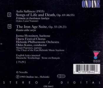 CD Helsinki Philharmonic Orchestra: Songs Of Life And Death / The Iron Age Suite