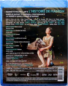 Blu-ray Jules Massenet: L'Histoire De Manon (Ballet De L'Opéra National De Paris)