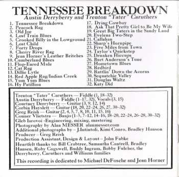 CD Austin Derryberry: Tennessee Breakdown