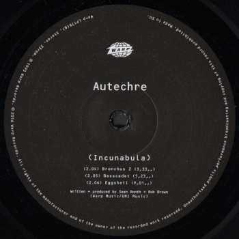 2LP Autechre: Incunabula