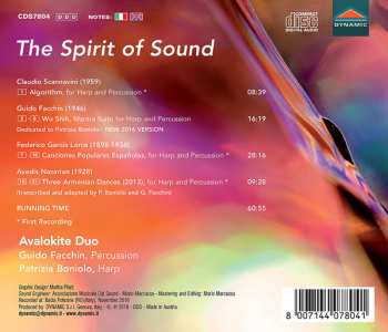 CD Avalokite Duo: The Spirit Of Sound: Works For Harp And Percussion