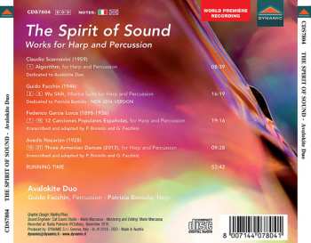 CD Avalokite Duo: The Spirit Of Sound: Works For Harp And Percussion