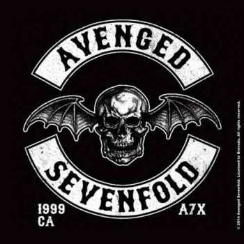 Merch Avenged Sevenfold: Coaster Deathbat Crest Individual
