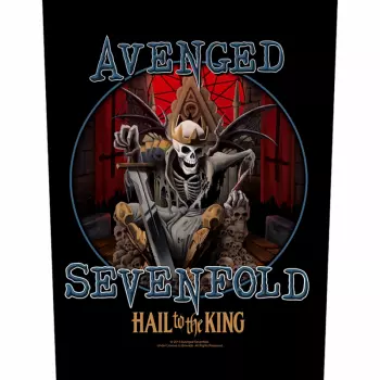 Back patch Hail To The King 