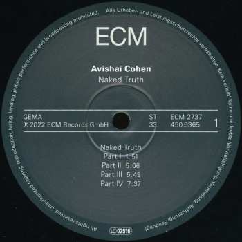 LP Avishai E. Cohen: Naked Truth