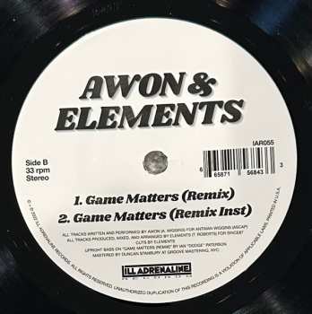 SP Awon: Game Matters / Paper Off My Pager