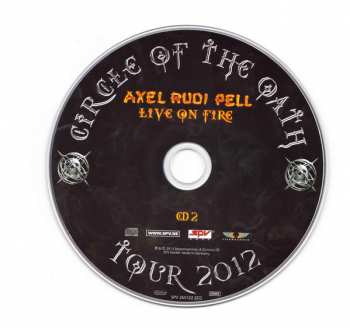 2CD Axel Rudi Pell: Live On Fire (Circle Of The Oath Tour 2012)