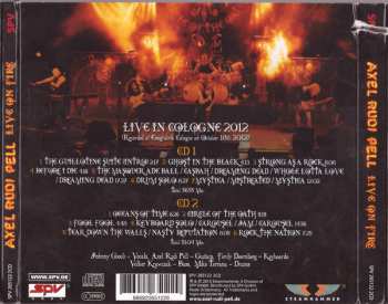 2CD Axel Rudi Pell: Live On Fire (Circle Of The Oath Tour 2012)