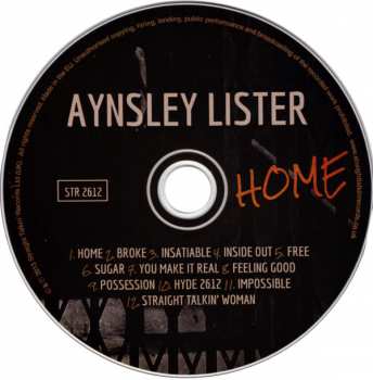 CD Aynsley Lister: Home