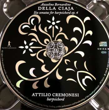 CD Attilio Cremonesi: Six Sonatas For Harpsichord Op. 4