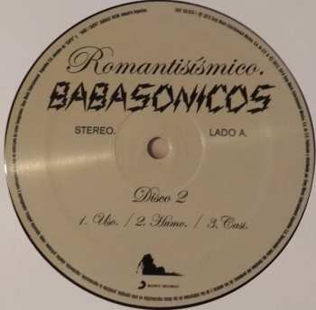 2LP Babasonicos: Romantisísmico